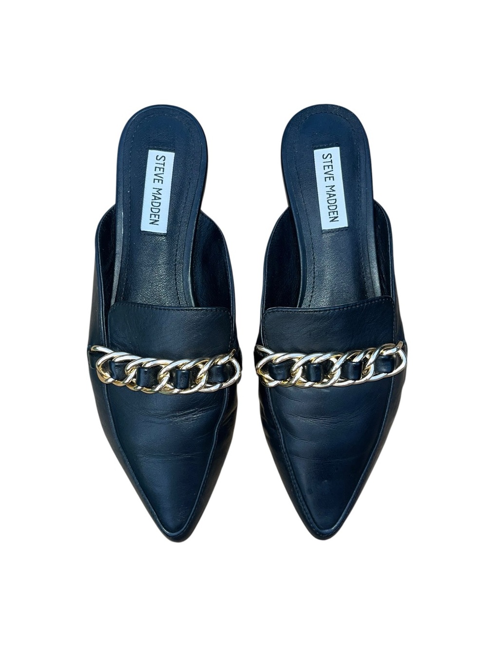 STEVE MADDEN Women’s Faine Mule in Black Size 9 M